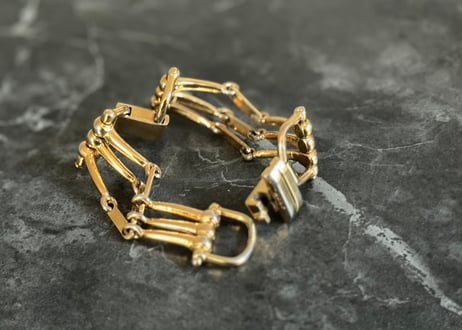 celine gold bracelet