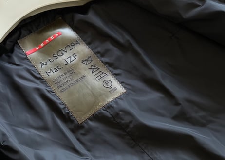 90s prada sports "中綿" outer #1