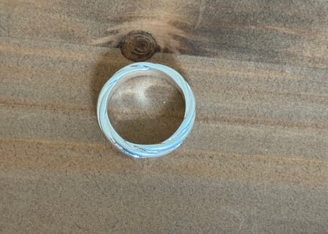maison margiela 2023aw timeless silver ring