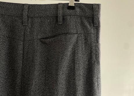Y’s cotton melange unisex skirt