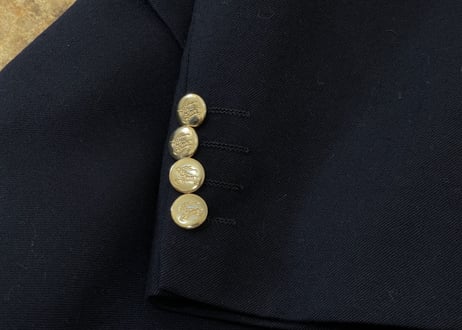 burberry double blazer”made in England”