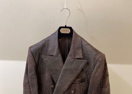 loewe unborn calf leather jacket