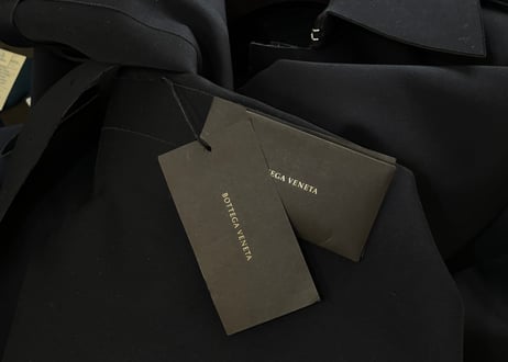 bottega veneta 2019aw belted coat dead stock