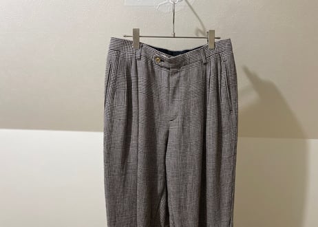 gucci 2019aw wide tack trousers
