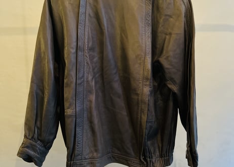 80's loewe leather blouson