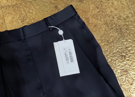 maison margiela 2018aw tack wide trousers dead stock