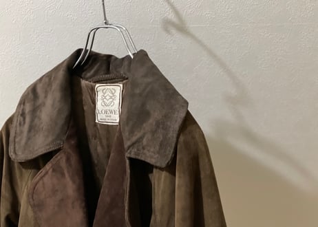 loewe leather coat