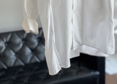 yohji yamamoto costume d'homme  over size long shirt