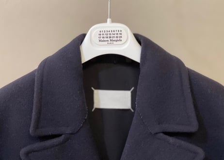 maison margiela 2017aw "白タグ" double coat dead stock