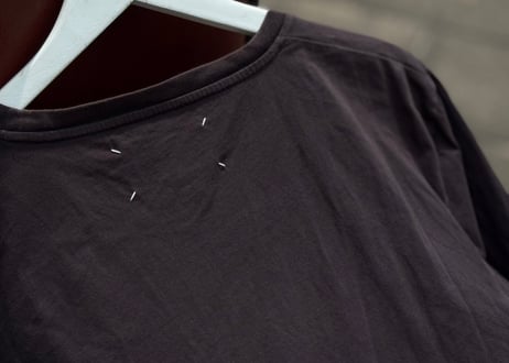 maison margiela fade black brown tops