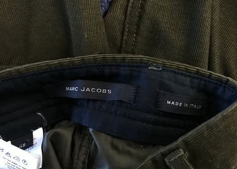 marc jacobs 1st line corduroy pants