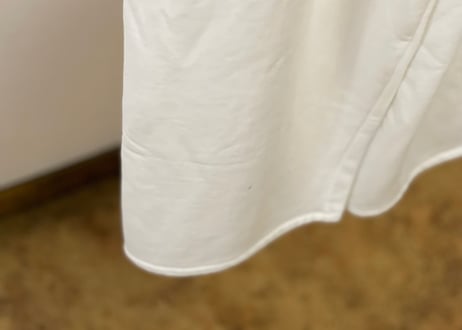 mm6 maison margiela 2020aw eazy white pants dead stock