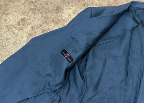 90s balenciaga green set up suit