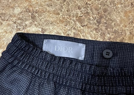 dior 2021aw eazy tack trousers dead stock