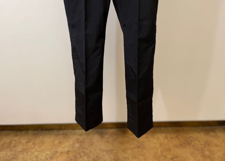 mm6 maison margiela 2020aw nylon blcak trousers dead stock
