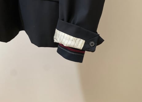 krisvanassche rib layered jacket