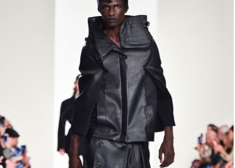 maison margiela "白タグ" fake leather ”2019 look 9” jacket dead stock