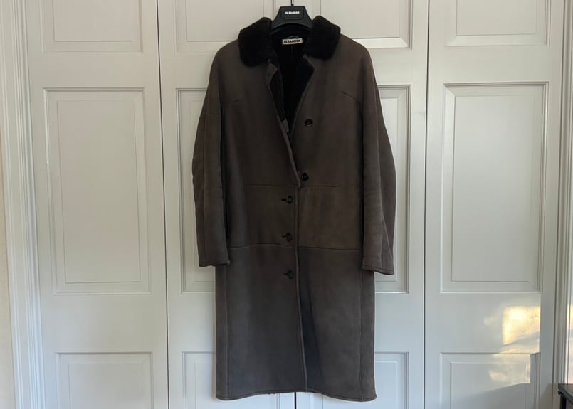 jilsander mouton coat | weekend tokyo