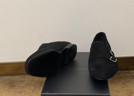 giuseppe zanotti 2021ss double monk strap shose 43 dead stock