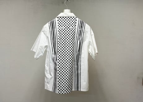 prada triangle logo shirt