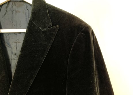 jilsander velour jacket