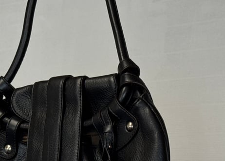 salvatore ferragamo leather bag