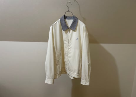 yves saint laurent blouson white