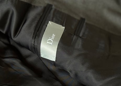 dior homme set up suit