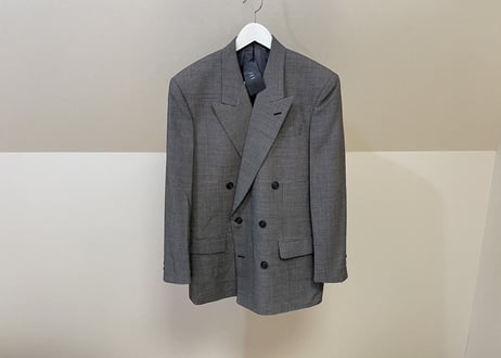 90s double set up suit dead stock