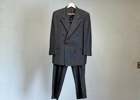 burberry double set up suit