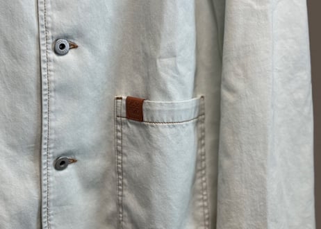 loewe "anderson期" anagram denim jacket