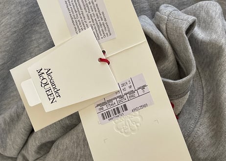 alexander mcqueen 2019aw sewat dead stock