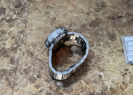 issey miyake dress watch dead stock
