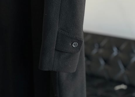 90s pure cashmere long coat #1