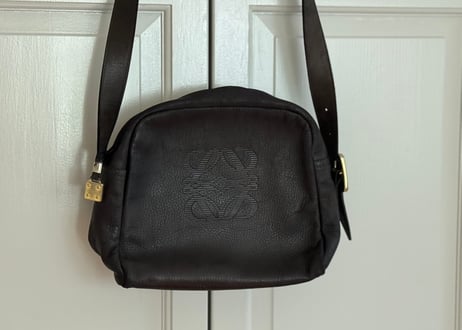 loewe anagram leather shoulder bag #1