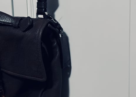 jilsander leather shoulder bag