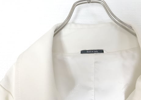 2016ss maison margiela silk double coat dead stock