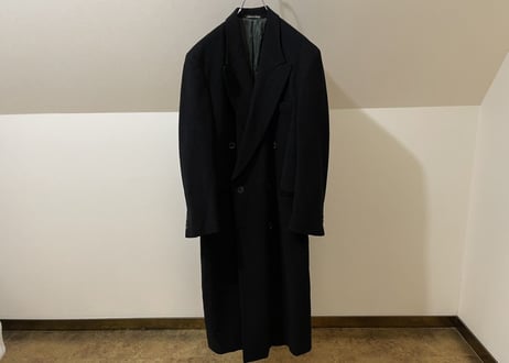 giorgio armani virgin wool doublechester field coat