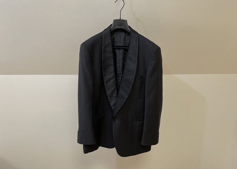 christian dior tuxedo set up suit