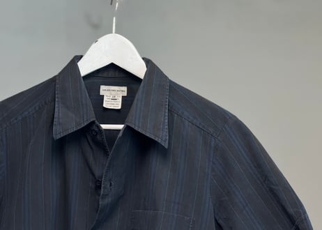 driesvannoten "初期" stripe shirt