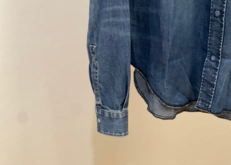 maison margiela denim shirt dead stock