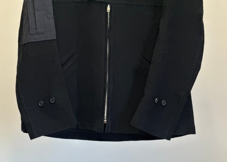 maison margiela "再構築" back zip coat