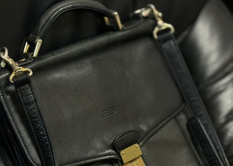 balenciaga ”BB logo”leather shoulder bag