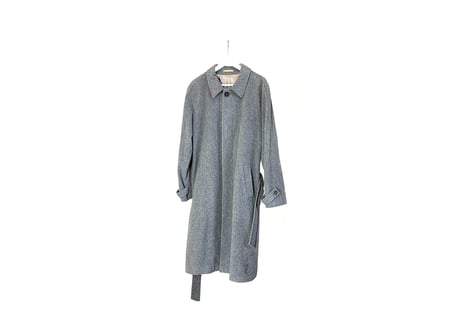 yves saint laurent  cashmere wool belt coat
