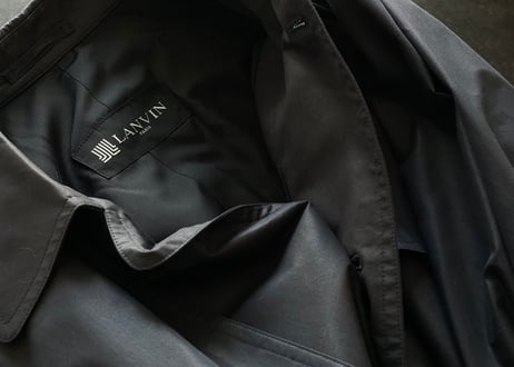 lanvin belted coat