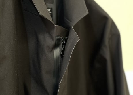 roaringwild technical fabric long coat