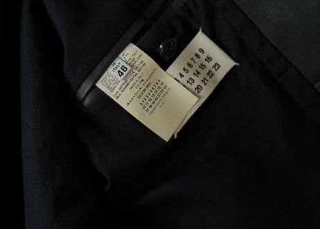 maison margiela leather jacket