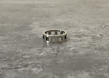 80s gucci silver ring