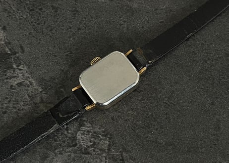 vintage omega "Genève" mechanical watch rectangular