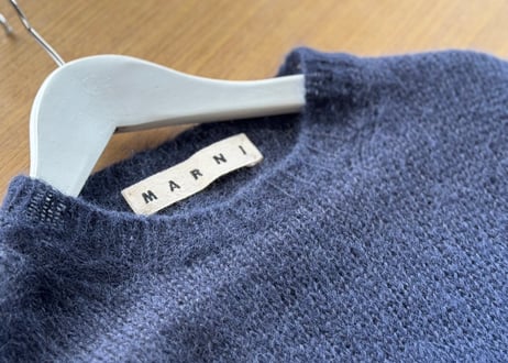 marni mohair gradation knit